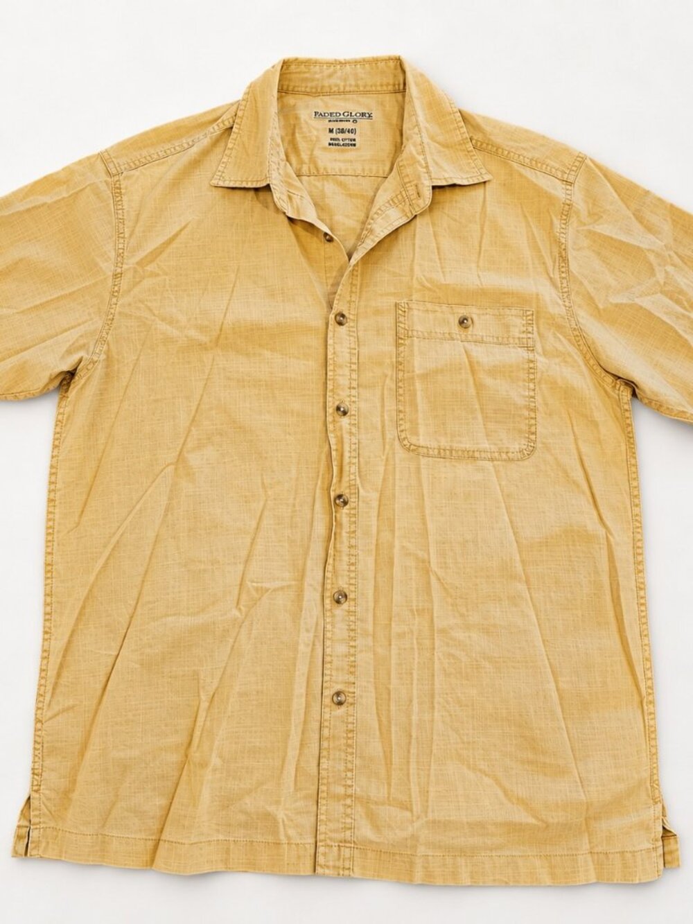 Airy Grid Weave Button Front Shirt